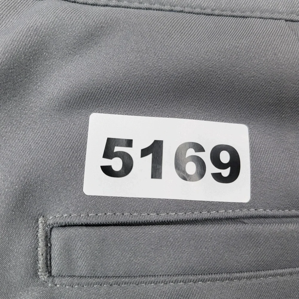 Adidas Golf‎ Pants Mens 34x32 Gray Lightweight Performance Chino Khakis Pockets
